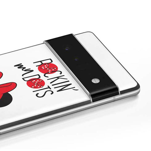 Disney Minnie Mouse Rockin My Dots Google Pixel 6 Pro Skin